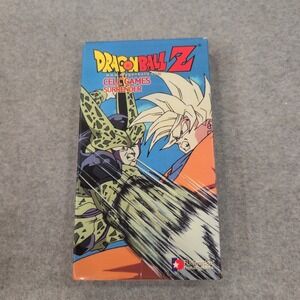 Dragon Ball Z Cell Games Surrender VHS FUNimation 2002 Episodes 163-165 Anime